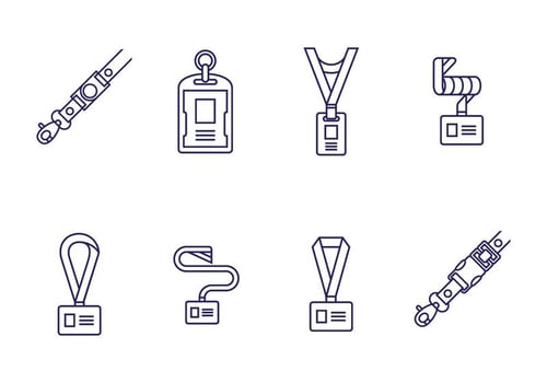 Lanyard Vectors 