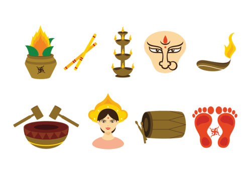 Navratri Vector Icons