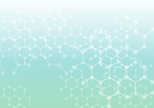 Glowing Nanotechnology Virtual Abstract Background vector