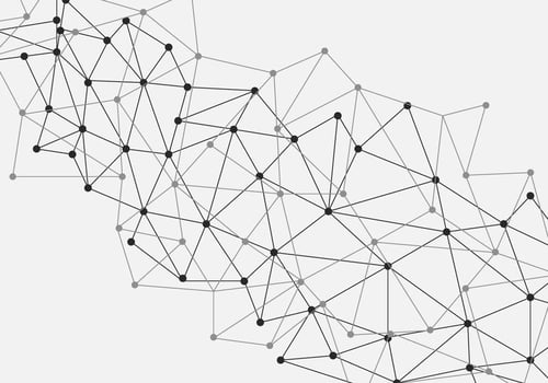 Nanotechnology Virtual Abstract Background vector