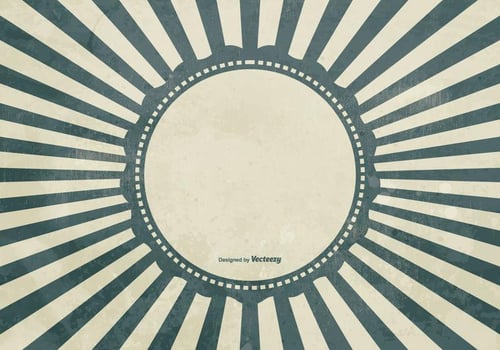 Grunge Sunburst Background vector