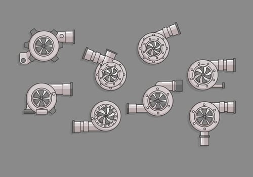 Turbocharger Vector