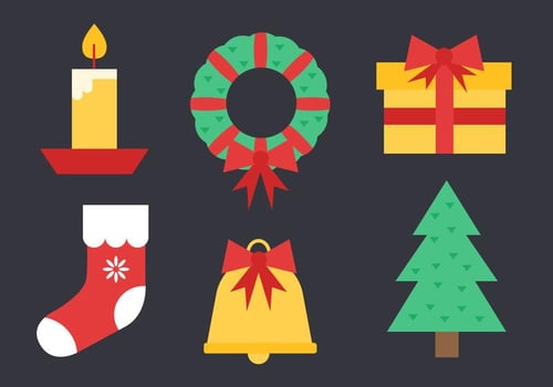 Christmas Elements Vector