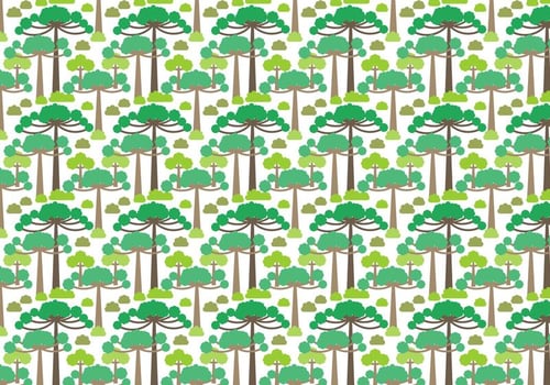 Free Trees Vector