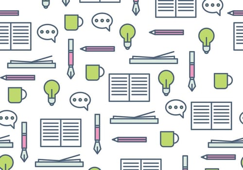 Storytelling Pattern vector