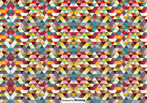 Vector Polygonal Colorful Background