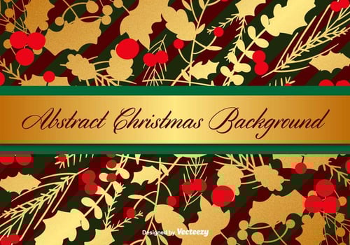 Vector Christmas Background Template