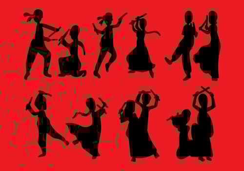 Garba Vector