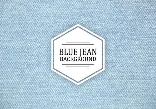 Light Blue Jean Vector Texture