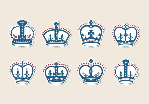 British Crown Vector