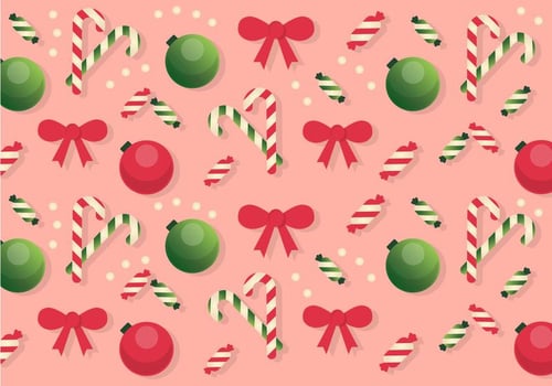 Christmas Pattern Background vector
