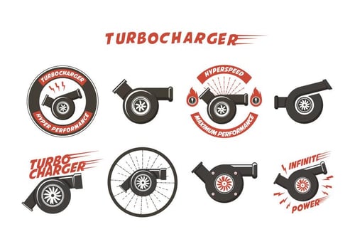 Free Turbocharger Vector