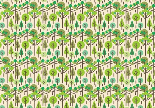 Free Trees Vector