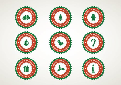 Free Christmas Icons  vector