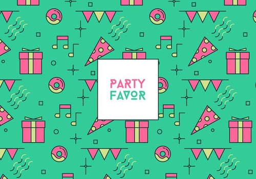 Party Favor Background vector