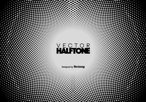 Vector Halftone Background