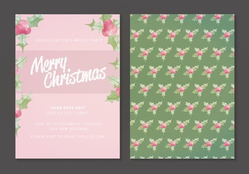 Vector Christmas Card