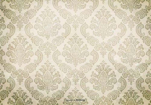 Grunge Damask Background vector