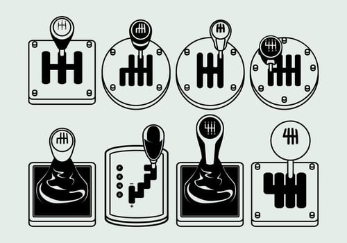 Gear Shift Free Vector