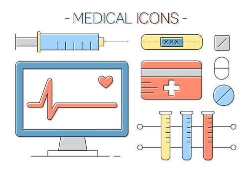 Free Medical Icons vector