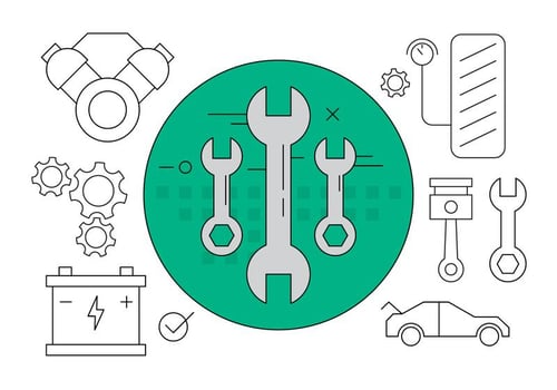Free Car Service Icons vector