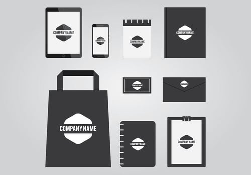 Business Stationery Template vector