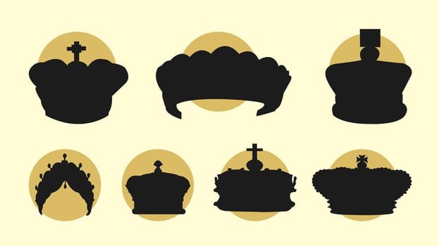 British Crown Vector