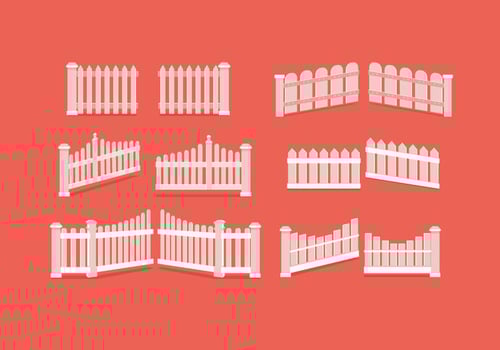 Open Gate Vector