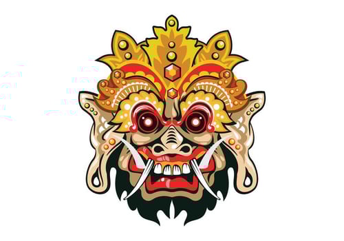 Barong Vector Mask 