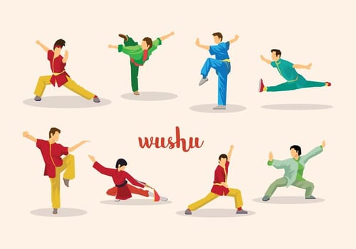 Free Wushu Vector