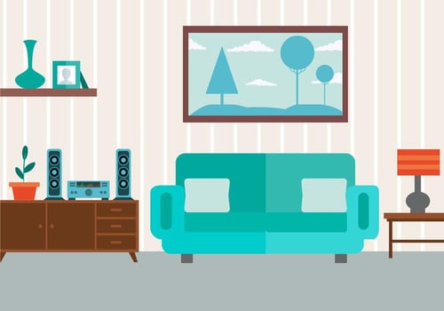 Free Vector Livingroom
