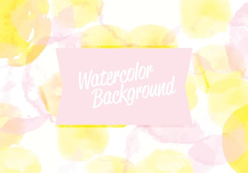 Vector Watercolor Background