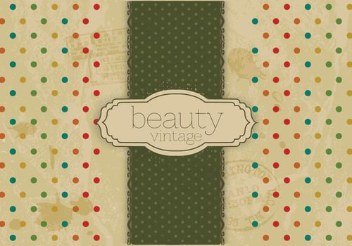 Antique Beauty Logo Vector