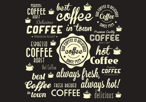 Coffee Fanatic Vector
