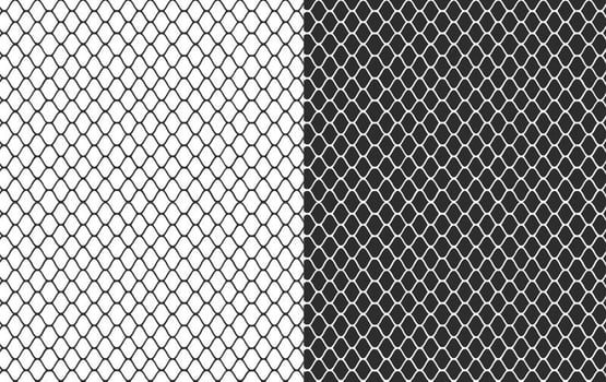 Fish Net Vector Pattern