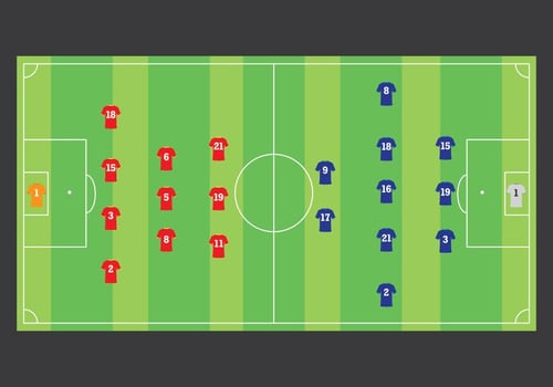 Football Team Strategy vector