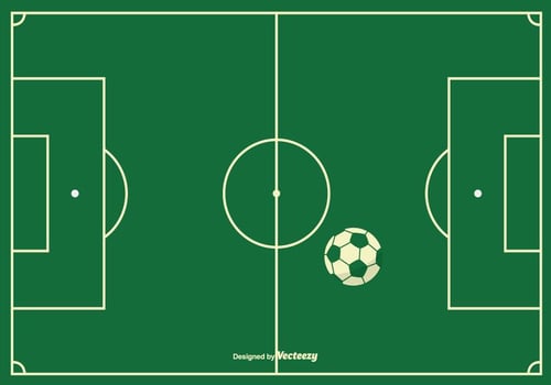 Football Field Background vector