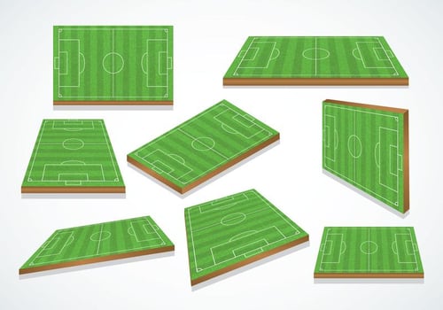 Football Ground Vector