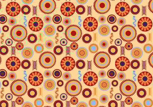 Free Huichol Pattern Vectors