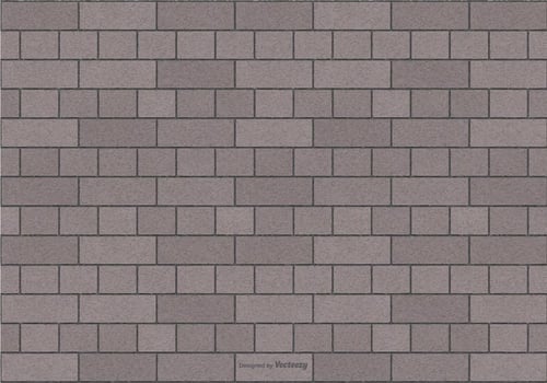 Grey Brick Pattern Background vector