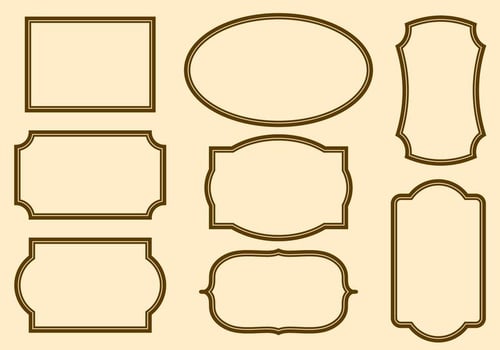 Cadre Vector Collections