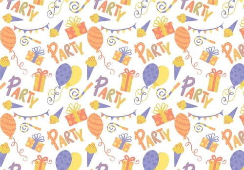 Free Party Pattern Vectors