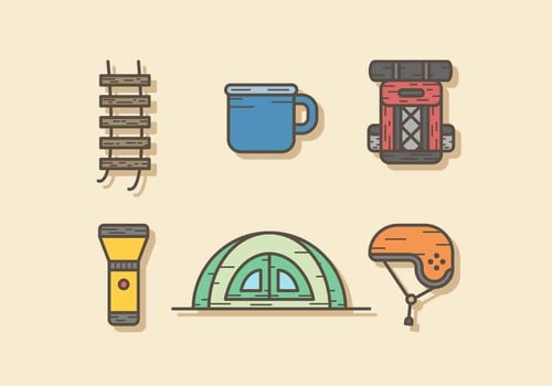 Free Adventure Gear Vector
