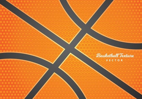 Free Basketball Texture Background vector