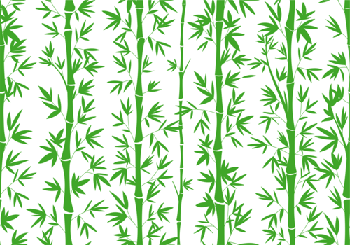 Bamboo Seamless Pattern vector