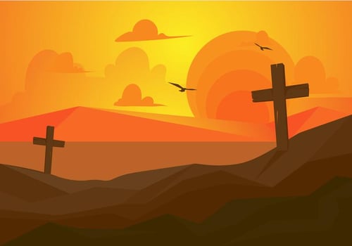 Free Holy Week Vector Illustration