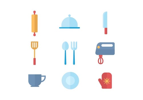 Kitchen Utensils Vector