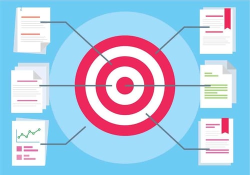 Free Flat Design Vector Target