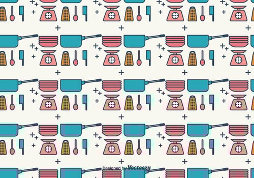 Cocina Vector Pattern