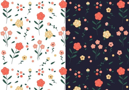 Free Vintage Floral Pattern vector